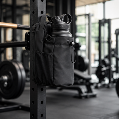 RackVault Magnetic Gym Bag | Bottle & Essentials