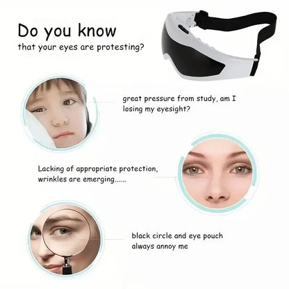 EyeZen Stress Relief Eye Massager Glasses